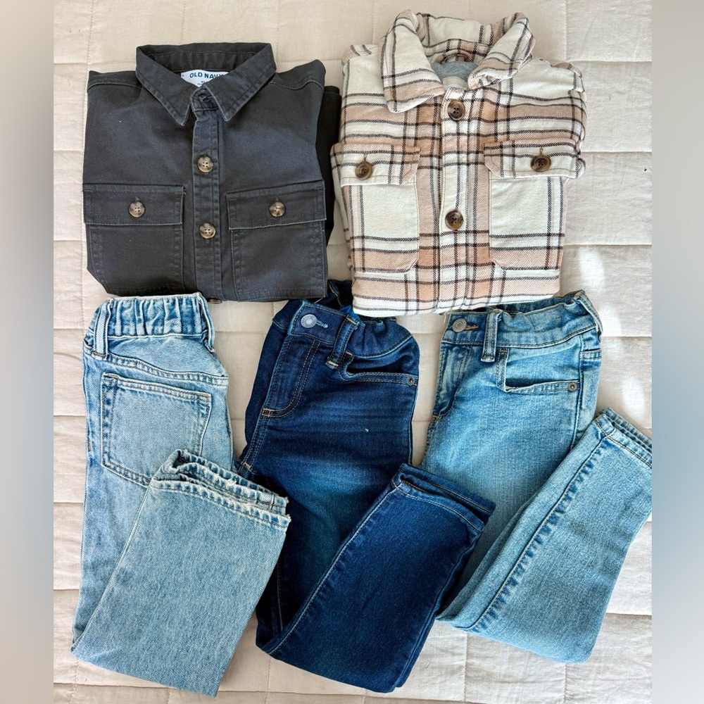 Boys Gap stylish Shirt and Jeans Set